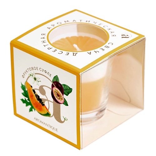 

AROMANTIQUE Свеча-десерт "Фруктовое суфле", Свеча-десерт "Фруктовое суфле"