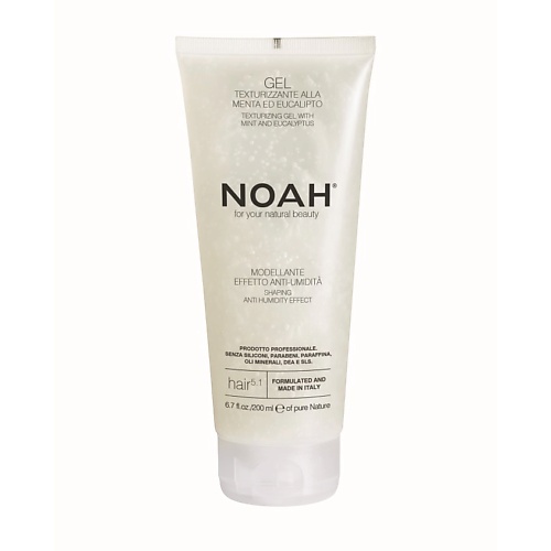 Гели для волос NOAH FOR YOUR NATURAL BEAUTY Гель для волос текстурирующий с мятой и эвкалиптом