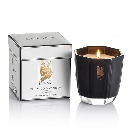 

LA FANN Ароматическая свеча Tobacco & Vanilla, Ароматическая свеча Tobacco & Vanilla