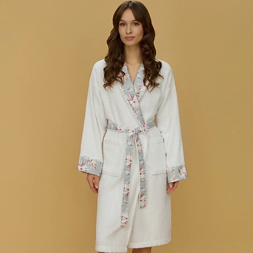 

ARYA HOME COLLECTION Халат Женский Magnolia ONE SIZE Экрю, Халат Женский Magnolia ONE SIZE Экрю