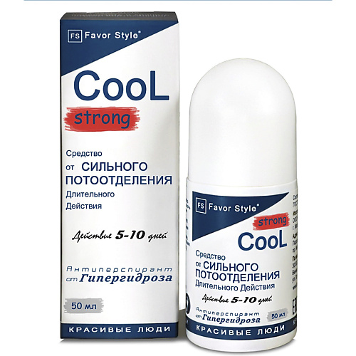 

FAVOR STYLE Дезодорант - Антиперспирант COOL Strong 7 дней, Дезодорант - Антиперспирант COOL Strong 7 дней