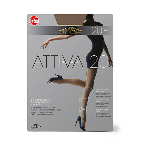 

OMSA Колготки 20 ден ATTIVA Daino, Колготки 20 ден ATTIVA Daino
