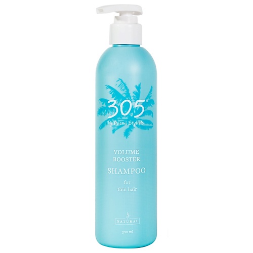 305 BY MIAMI STYLISTS Шампунь для объёма и очищения тонких волос Volume Booster 359₽