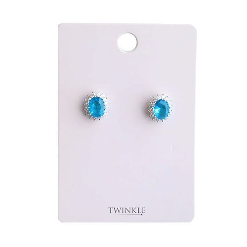 

TWINKLE Серьги Blue Stone, Серьги Blue Stone