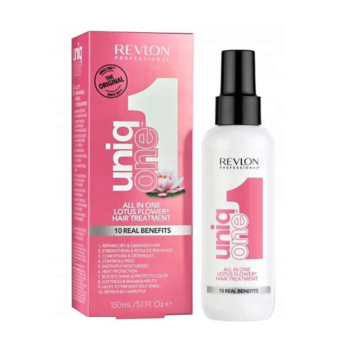 

REVLON Несмываемый кондиционер-спрей Lotus Uniq One, Несмываемый кондиционер-спрей Lotus Uniq One