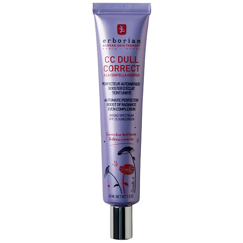

ERBORIAN Корректирующий крем для лица CC Dull Correct, Корректирующий крем для лица CC Dull Correct
