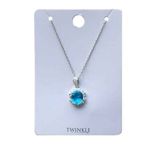 

TWINKLE Подвеска с цепочкой Blue Stone, Подвеска с цепочкой Blue Stone