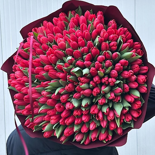 

VELORI FLOWERS Букет классических тюльпанов, Букет классических тюльпанов