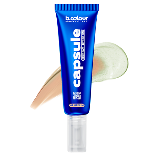 

B.COLOUR PROFESSIONAL CC крем для лица, тональный крем светло-бежевый матовый CAPSULE, CC крем для лица, тональный крем светло-бежевый матовый CAPSULE