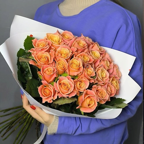 

GLOW FLOWERS Монобукет из 25 роз, Монобукет из 25 роз