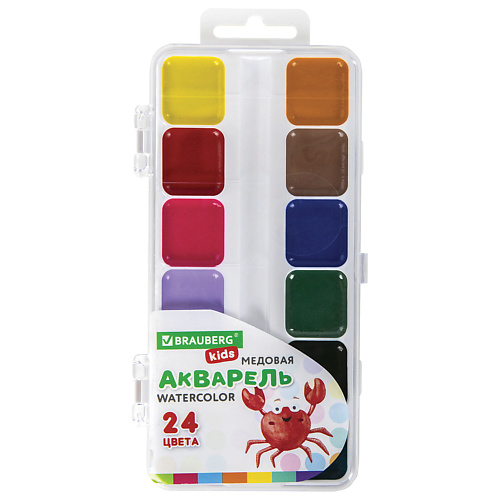 

BRAUBERG Краски акварельные KIDS, Краски акварельные KIDS
