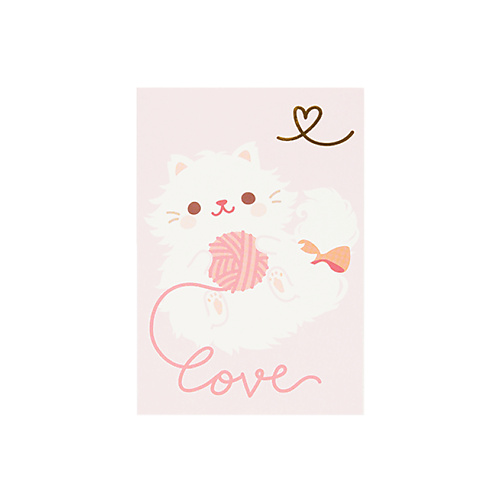 

ЛЭТУАЛЬ Открытка Love Kitty, Открытка Love Kitty