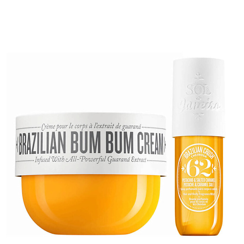 

SOL DE JANEIRO Набор средств для тела Bum Bum Cream and Cheirosa 62 Mist Bundle, Набор средств для тела Bum Bum Cream and Cheirosa 62 Mist Bundle