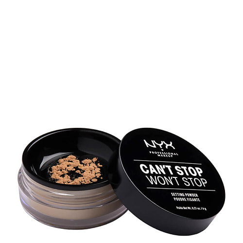 NYX Professional Makeup NYX PROFESSIONAL MAKEUP Пудра для фиксации макияжа Cant Stop Wont Stop 2957₽