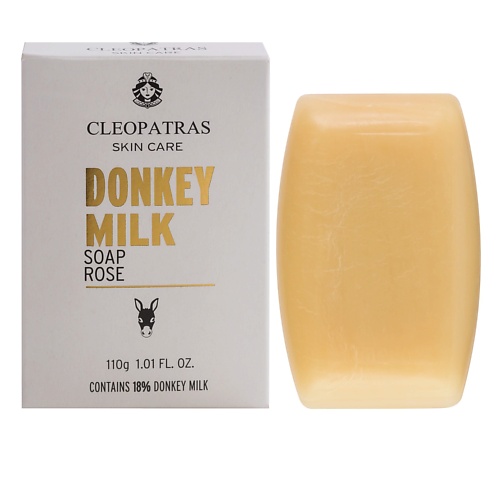 

GOLDEN DONKEYS Мыло с розой и ослиным молоком 110.0, Мыло с розой и ослиным молоком