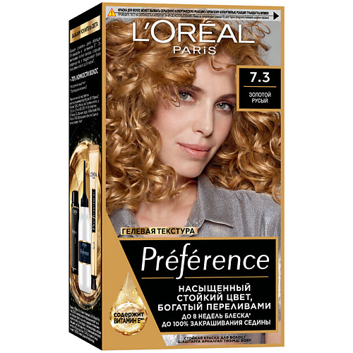 Краски для волос  Лэтуаль L'ORÉAL PARIS Стойкая краска для волос Preference
