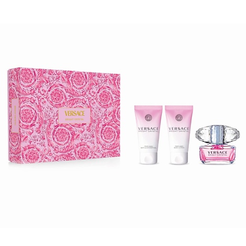 

VERSACE Подарочный набор женский Bright Crystal 5, Подарочный набор женский Bright Crystal 5