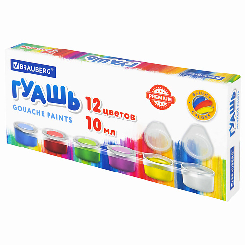 

BRAUBERG Гуашь PREMIUM, Гуашь PREMIUM
