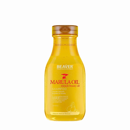 

BEAVER Шампунь для сухих и нормальных волос с маслом Марулы, Шампунь для сухих и нормальных волос с маслом Марулы