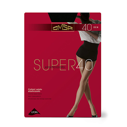 

OMSA Колготки 40 ден SUPER Nero, Колготки 40 ден SUPER Nero
