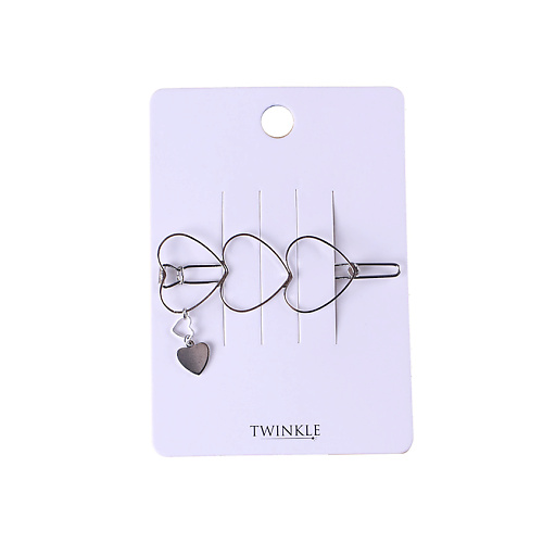 

TWINKLE Заколка для волос Silver Heart, Заколка для волос Silver Heart