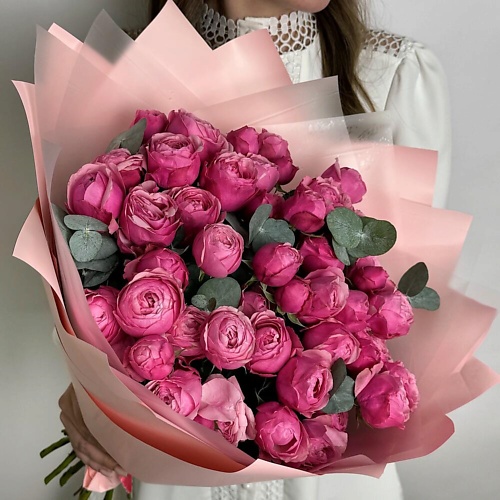 

ART FLORA Букет из 15 кустовых розочек, Букет из 15 кустовых розочек