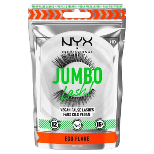 Ресницы накладные NYX Professional Makeup NYX PROFESSIONAL MAKEUP Накладные ресницы Jumbo Lash! Ego Flare