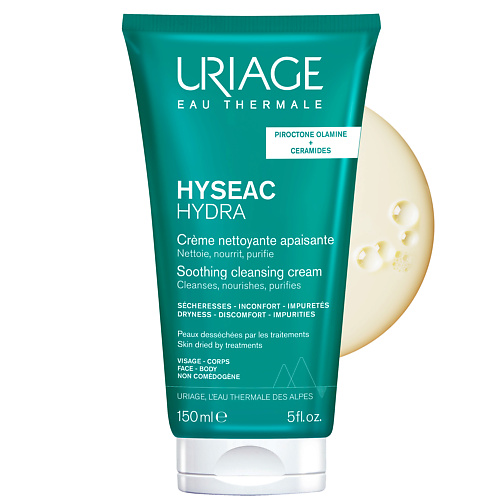 

URIAGE Uriage Исеак очищающий крем 150.0, Uriage Исеак очищающий крем