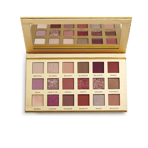 

REVOLUTION PRO Палетка теней для век New Neutral Luxe Shadow Palette, Палетка теней для век New Neutral Luxe Shadow Palette