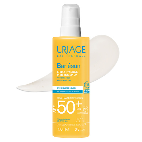 

URIAGE Барьесан spf 50+ невидимый спрей 200.0, Барьесан spf 50+ невидимый спрей