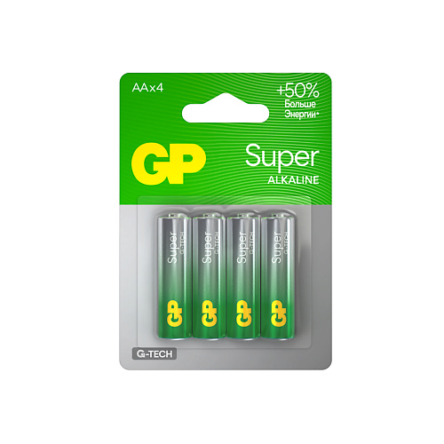 Батарейки GP BATTERIES Батарейки GP Super Alkaline АА (LR6, 15A)