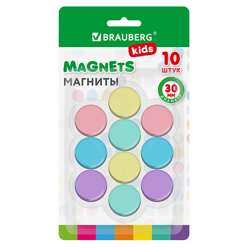 BRAUBERG Магниты "MACAROONS"