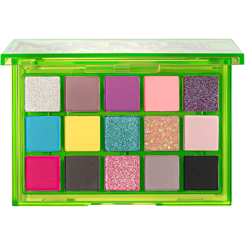 

INFLUENCE BEAUTY Палетка теней HYPOMANIAC из 15 оттенков, Палетка теней HYPOMANIAC из 15 оттенков