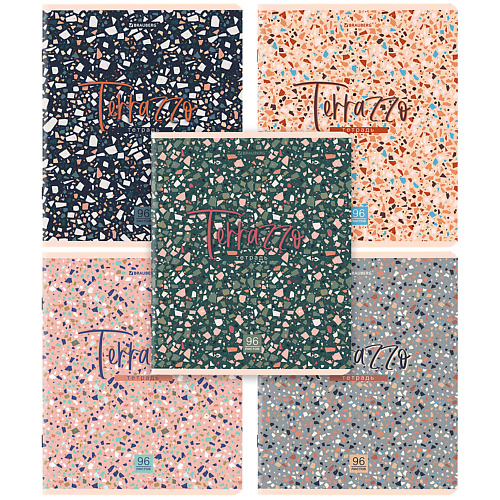 

BRAUBERG Тетради Дэк А5 Terrazzo, Тетради Дэк А5 Terrazzo