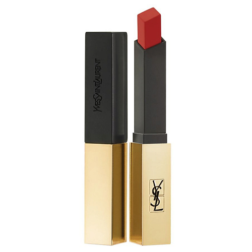 YSL Стойкая матовая помада для губ с насыщенным цветом Rouge Pur Couture The Slim