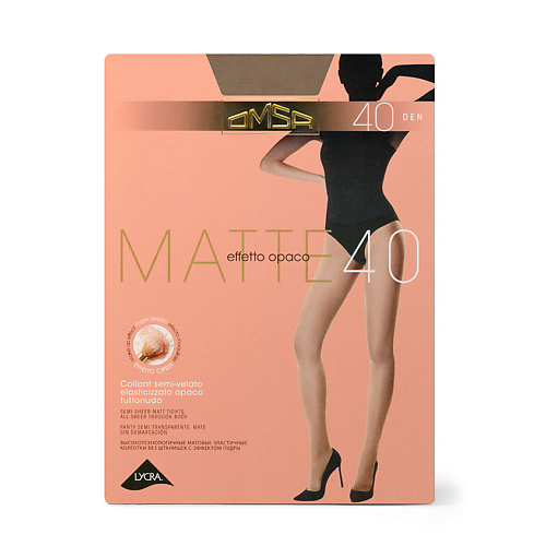 

OMSA Колготки 40 ден MATTE Caramello, Колготки 40 ден MATTE Caramello