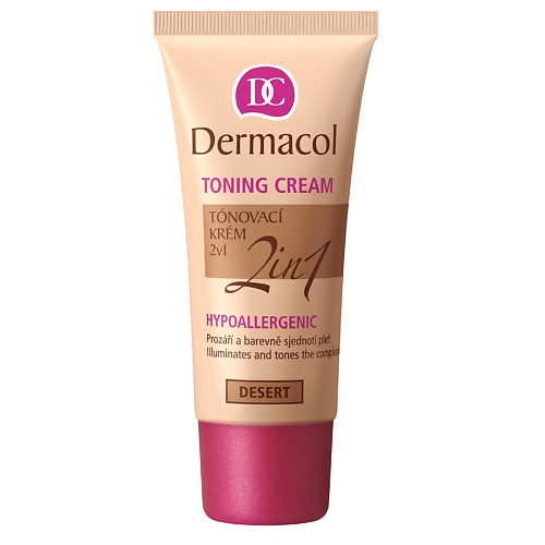 

DERMACOL Тонaльный крем TONING CREAM 2 в 1, Тонaльный крем TONING CREAM 2 в 1