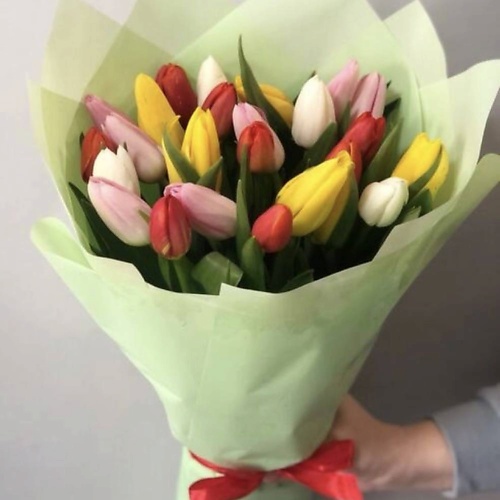 

GLOW FLOWERS Букет из 17 тюльпанов, Букет из 17 тюльпанов