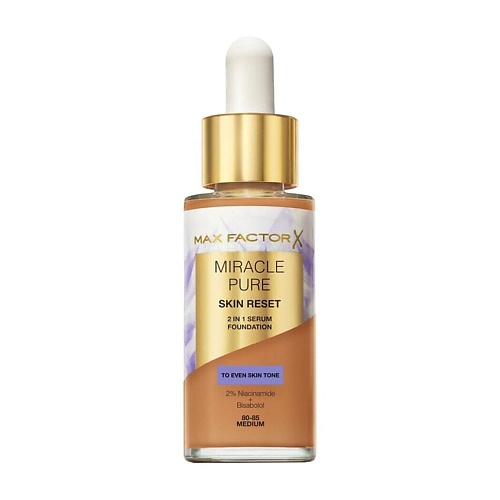 MAX FACTOR Тональный крем-сыворотка Miracle Pure Skin Reset 2in1