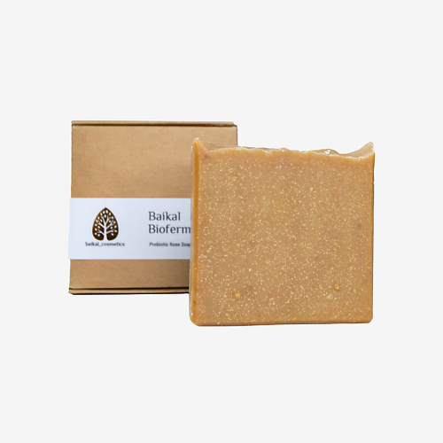 

BAIKAL COSMETICS Мыло с пробиотиками Bioferment Probiotic Rose Soap 80.0, Мыло с пробиотиками Bioferment Probiotic Rose Soap