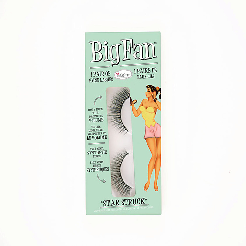 

THEBALM Ресницы накладные Big Fan Star Struck, Ресницы накладные Big Fan Star Struck
