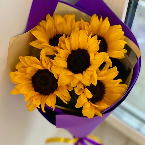 

FLOWER ART HOUSE СТУДИЯ ФЛОРИСТИКИ И ДЕКОРА Яркие подсолнухи, Яркие подсолнухи