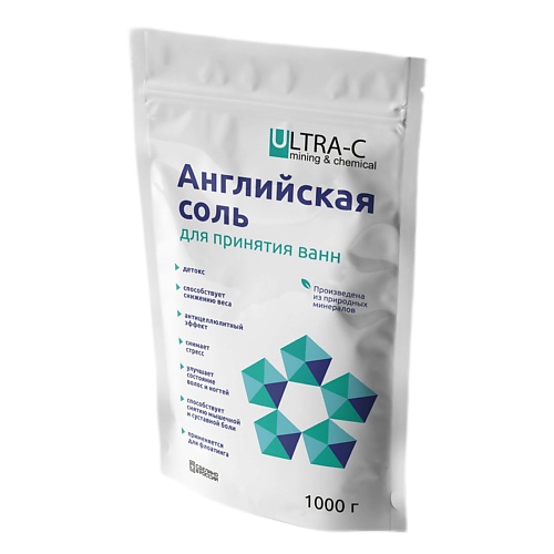 

ULTRA-C Английская соль для ванн 1000.0, Английская соль для ванн