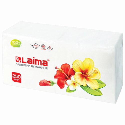 

LAIMA Салфетки бумажные, Салфетки бумажные