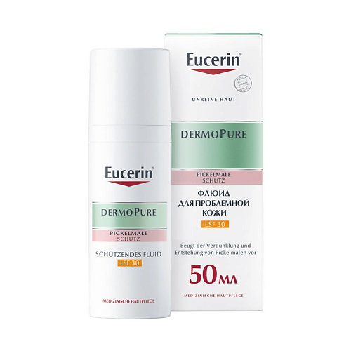 

EUCERIN Флюид для проблемной кожи DermoPure SPF30, Флюид для проблемной кожи DermoPure SPF30