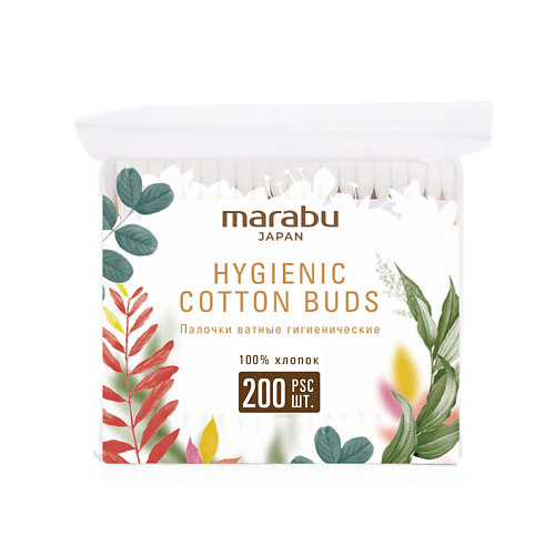 

MARABU Ватные палочки Botanica (зип-пакет) 200.0, Ватные палочки Botanica (зип-пакет)