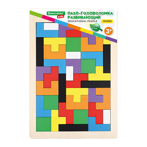 

BRAUBERG Головоломка развивающая Тетрис KIDS 1.0, Головоломка развивающая Тетрис KIDS