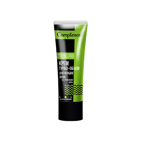 

COMPLIMENT Styling pro Крем турбо-объем для укладки волос средней фиксации, Styling pro Крем турбо-объем для укладки волос средней фиксации