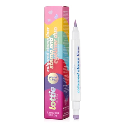 

LOTTIE LONDON Двойная стойкая подводка для глаз Stamp Liner, Двойная стойкая подводка для глаз Stamp Liner