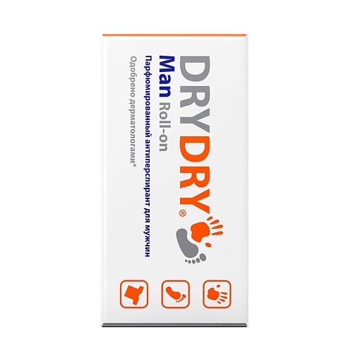 

DRY DRY Антиперспирант Man Roll-on, Антиперспирант Man Roll-on